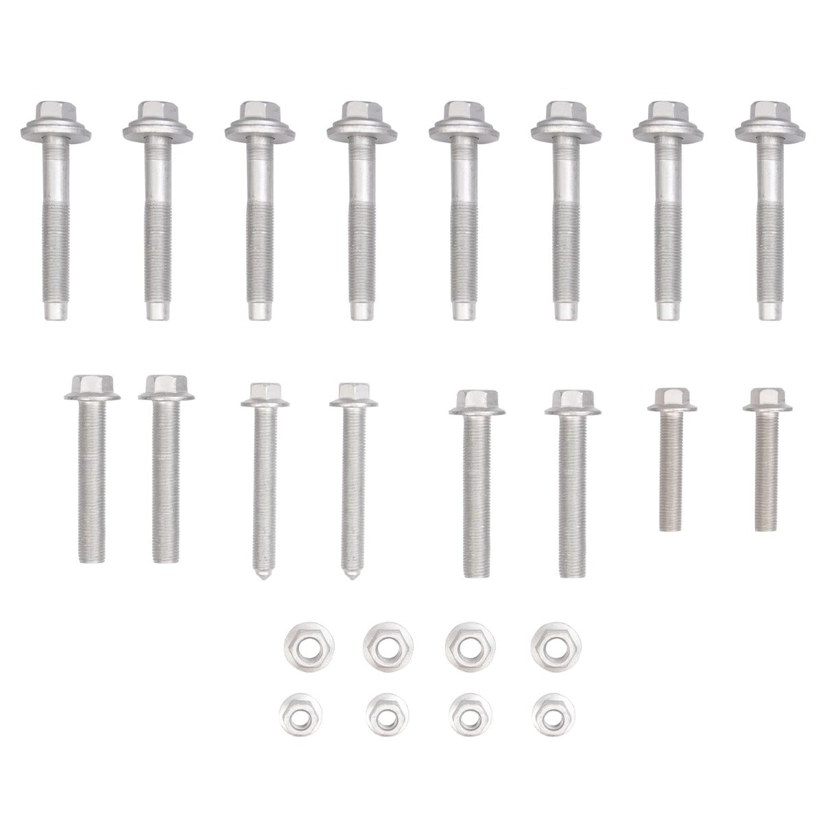 ECOTRIC Subframe Crossmember Bolt Kit Compatible with Compass Patriot