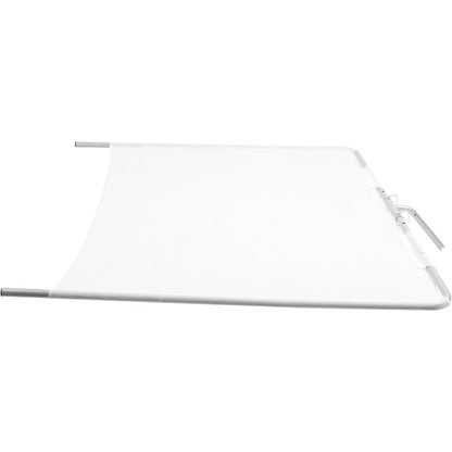 Boat Sun Shade Compatible with Boats 25 FT and Under Stern Boat Center Console Sun Shade Aluminium+Cloth -White