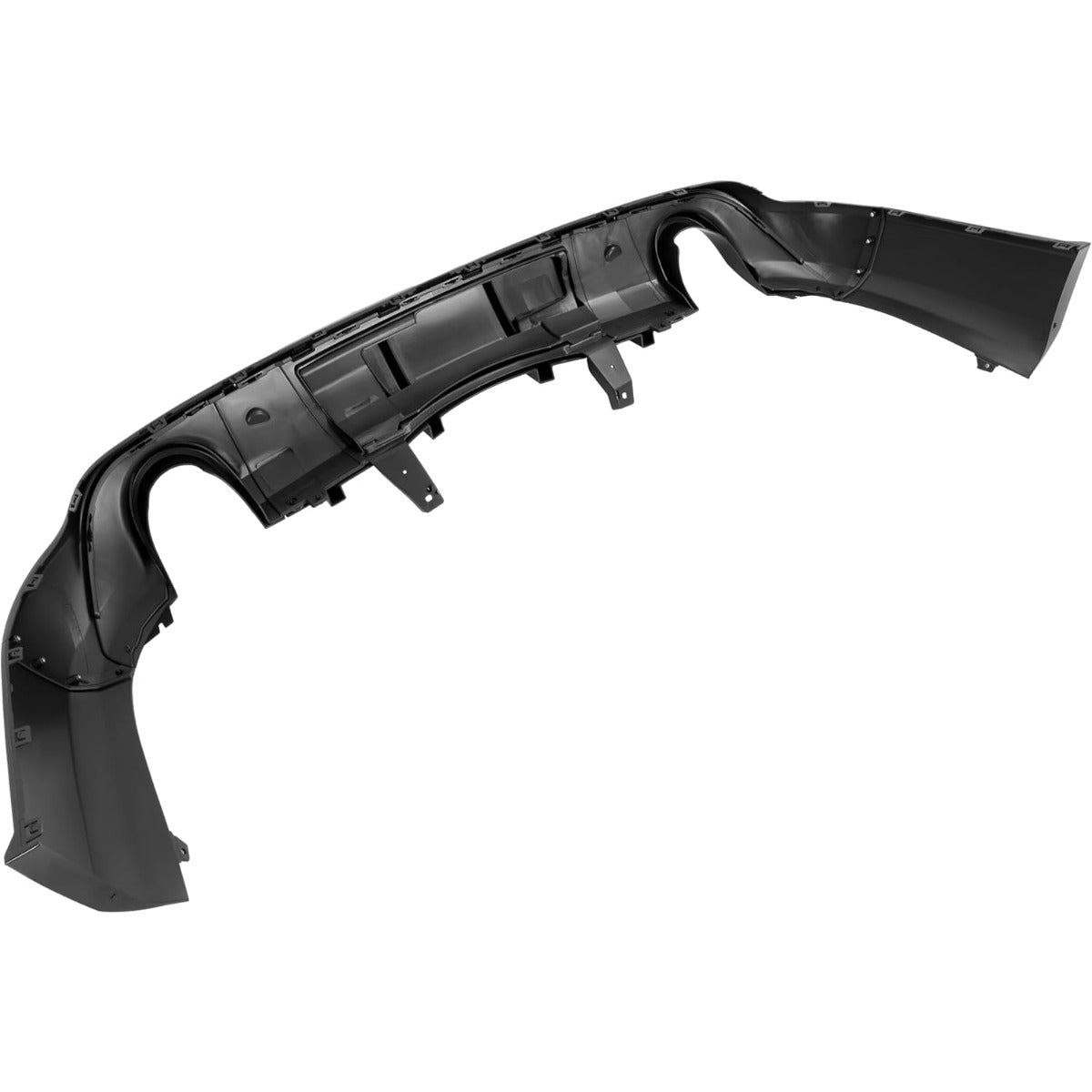 Rear Bumper Diffuser Compatible with 2011-2022 Dodge Durango R/T SRT Rear Lower Bumper Lip Splitter Valance Bumper Spoiler Painted Gloss Black