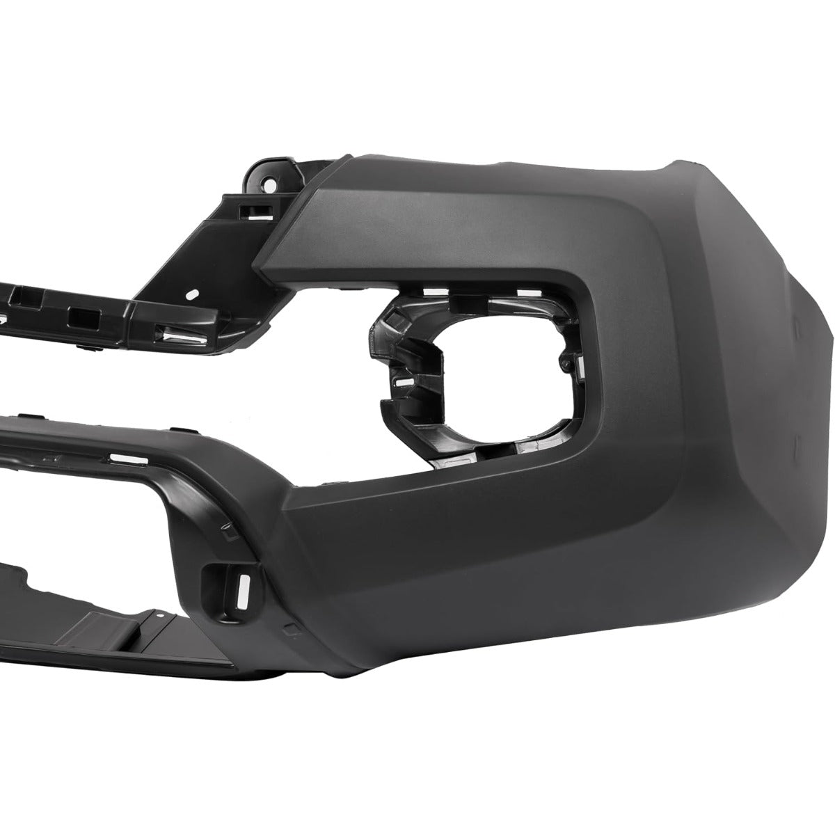 ALMULOO Front Bumper Fascia Cover Compatible with 2016-2023 Toyota Tacoma For Models WITHOUT Wheel Flare Slots ONLY TO1000415 5211904220 101-60132B Plastic(PP) Textured