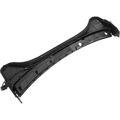 Windshield Wiper Cowl Panel Compatible with 2017-2018 Hyundai Elantra Replacement for 86150F3000 Air Inlet Grille Window Panel Cowl Cover PP Plastic