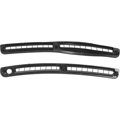 Dashboard Defrost Grille Compatible with 1991-1999 Mitsubishi 3000GT Coupe & Convertible Dodge Stealth GTO Replacement for MB766489 MB766491 Plastic(ABS) Textured Black