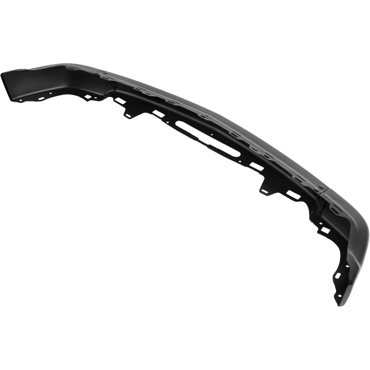 HECASA Front Bumper Face Bar Compatible with 1998-2004 Chevrolet S10 1998-2005 Blazer GM1002367 15007660 Steel Black W/O Molding Holes