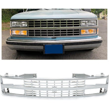 Front Grille Grill Compatible with 1992-1993 Chevrolet Blazer 1988-1993 Chevrolet C/K1500/2500/3500 1992-1993 Chevrolet C/K1500/2500 Suburban Silver Replacement for GM1200142