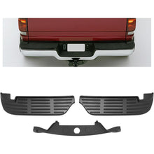 KUAFU Rear Bumper Step Pads Compatible with 1999-2007 Ford F-250/350/450/550 Super Duty Replacement for FO1191116 FO1191113 Plastic(PP) Black Lower & Upper Left + Right 3Pcs