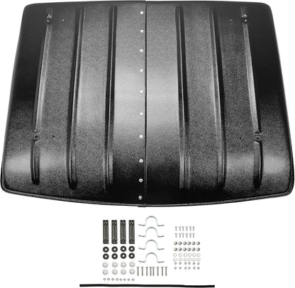 Hard Top Compatible with 2005-2025 Kawasaki Mule 600 610 4x4 SE XC SX Roof Protector Replace for KAF600-005B LYMP-025