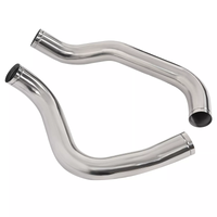 Load image into Gallery viewer, Polished 3&quot; Intercooler Pipe &amp; Boot Kit For Ford 7.3L 1999.5-2003 Powerstroke-junior

