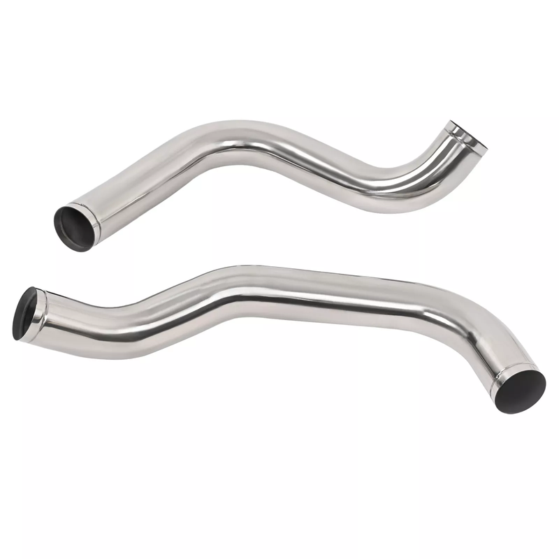 Polished 3" Intercooler Pipe & Boot Kit For Ford 7.3L 1999.5-2003 Powerstroke-junior