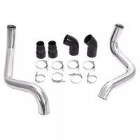 Load image into Gallery viewer, 3&quot; Intercooler Pipe Kit &amp; Boots &amp; Clamps For 2002-04 GMC 6.6L LB7 Duramax Diesel-junior
