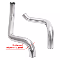 Load image into Gallery viewer, 3&quot; Intercooler Pipe Kit &amp; Boots &amp; Clamps For 2002-04 GMC 6.6L LB7 Duramax Diesel-junior
