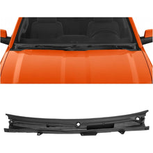 Windshield Wiper Cowl Panel Compatible with 2014-2015 Chevy Chevrolet Silverado 1500 Crew Double Regular Cab Replace for 23207951 Window Cowl Vent Grille Plastic(PP+Rubber+ABS) Black