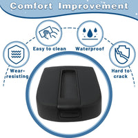 Load image into Gallery viewer, KUAFU Center Console Armrest Lid Compatible with 2007-2014 Chevy Avalanche Silverado Suburban Tahoe Yukon Sierra Black W/Latch Replacement for 15217111, 15941534, 19328718
