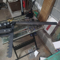 Load image into Gallery viewer, Tube and Pipe Bender Black Oxide Coating Steel Manual Hand Bender Tubing Tube Bender Pipe Bender Replace for WFB2
