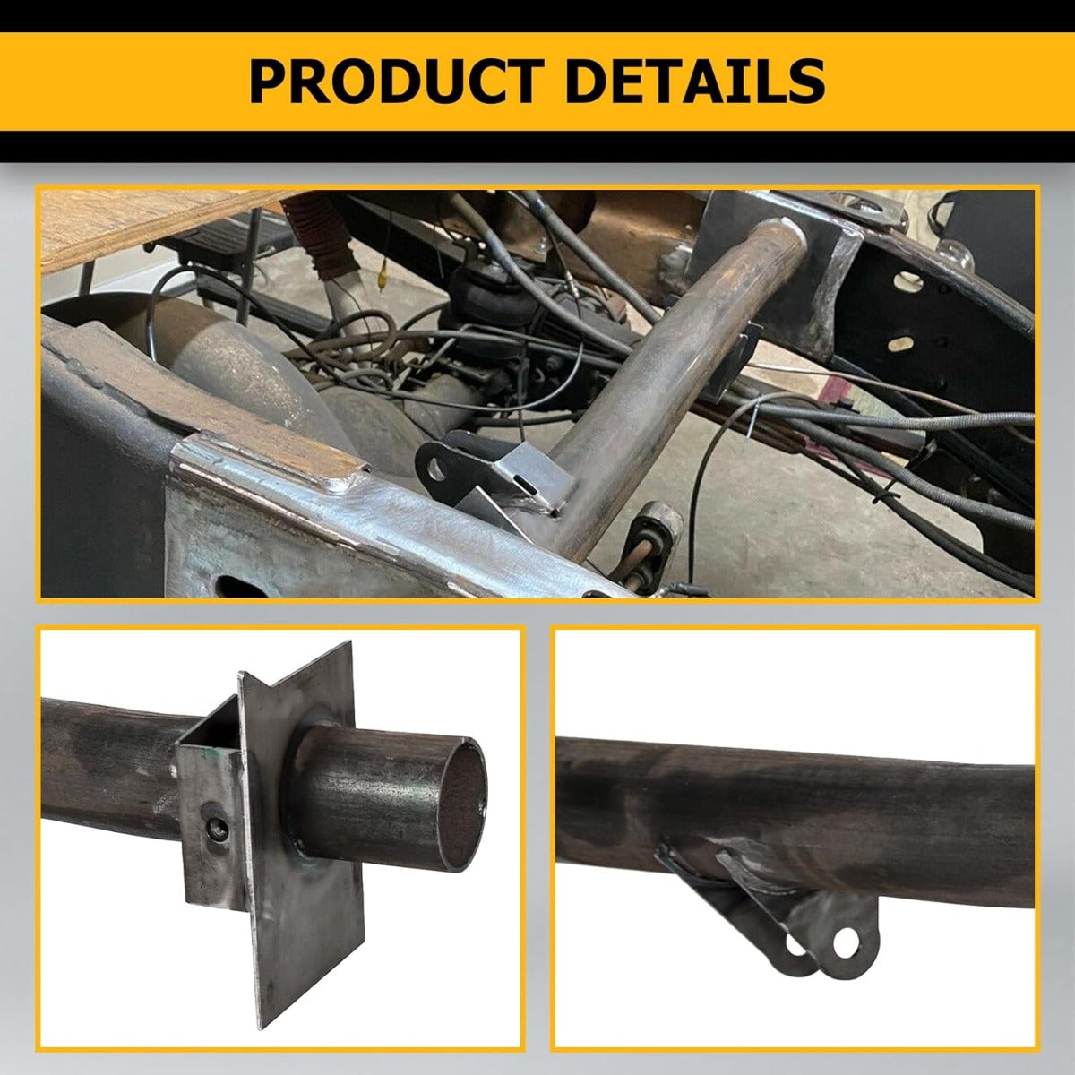 Rear Tank Support Crossmember for 1999-2006 Chevy Silverado/GMC Sierra 1500/2500 Trucks, Alloy Steel, Vehicle Specific, Crossmember