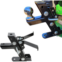 Load image into Gallery viewer, HECASA  Adjustable Lawn Mower Hitch Universal Garden Tractor Hitch Compatible with John Deere Cub Cadet Husqvarna Craftsman Riding Mowers
