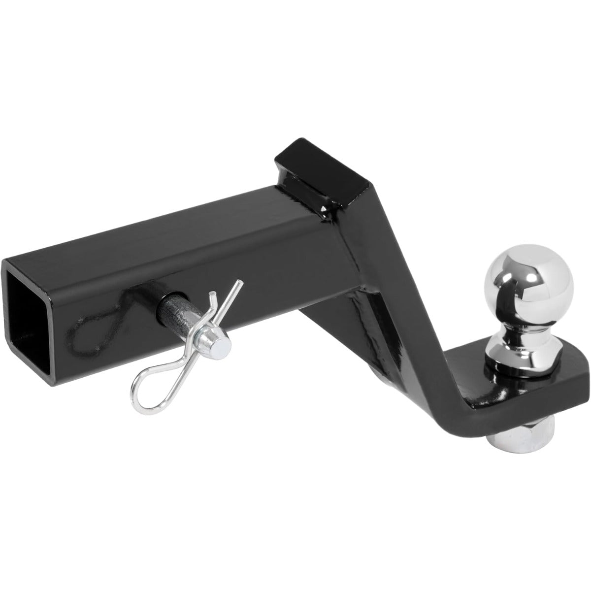 Trailer Hitch Ball Mount with 2 Inch Trailer Ball Fits 2-Inch