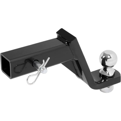 Trailer Hitch Ball Mount with 2 Inch Trailer Ball Fits 2-Inch