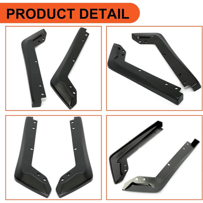 ECOTRIC Rear Bumper Valance Lip Spoiler Compatible with 2015-2021 Subaru WRX STI Rear Spat Bumper Valance