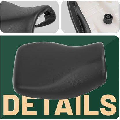 Complete Seat Compatible with 2015-2023 Honda Rancher 420 TRX420/ Foreman 500 TRX500 520 TRX520 Replacement for 77100-HR3-621ZA Seat Replacement Assembly Black