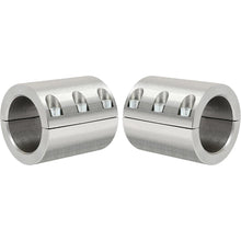 ALMULOO 2PCS Split Collar Tube Clamp, Compatible with 1-3/4" OD Tube, Universal UTV Accessory for Bolt-Mount Bumper, Spare Tire Carrier, Roof Rack, Light Bar, Harness, Roll Bar & Cage Bracing