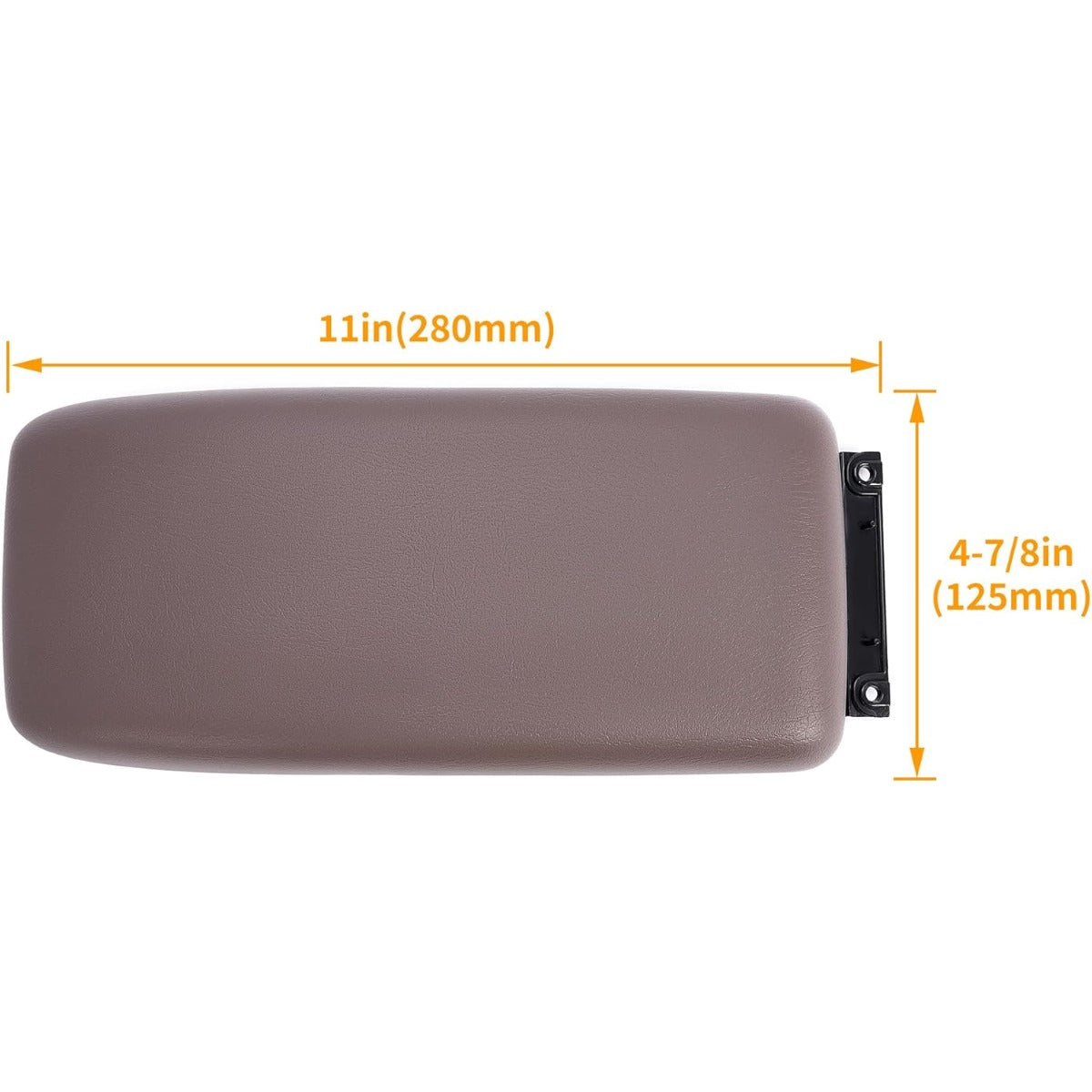Center Console Armrest Lid Compatible with 1995-2000 Toyota 4Runner Tacoma Replacement for 5890535040E0 Plastic Oak Tan
