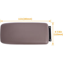 Center Console Armrest Lid Compatible with 1995-2000 Toyota 4Runner Tacoma Replacement for 5890535040E0 Plastic Oak Tan