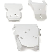 Full Belly Skid Plate Guard Aluminum Compatible with 2015-2019 Honda Rubicon IRS 500 520 Glide Swing Arm 3Pcs