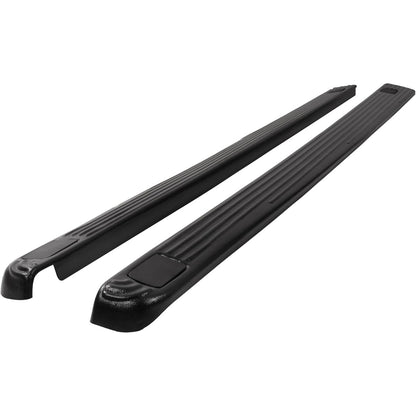 ALMULOO 6Ft 3/4' Truck Bed Side Rail Cover Compatible with 2002-2016 Ford F250 F350 F450 F550 Super Duty Plastic Black Textured Rail Caps Protector Molding Replace for 2C3Z99291A40BAA 2C3Z99291A41BAA