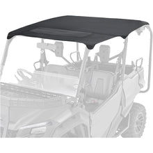 Soft Roof Top Compatible with 2016-2024 Honda Pioneer 1000-5 5P Roof Top with Zipper Mesh Window, Soft Top Sunshade UTV Accessories Shade Top Plastic Black