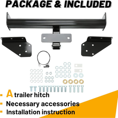 Kojem Trailer Hitch Compatible with 2016-2023 Tacoma 2" Receiver Tow Hitch