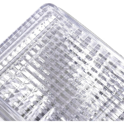 HECASA Pair Turn Signal Light Compatible with 1983-1991 Chevy Chevrolet Blazer GMC Suburban C/K/R/V Pickup Truck Replacement for GM2520122 GM2520122 Parking Light Lamp Driver&Passenger Side Clear Lens