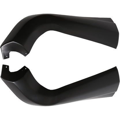 HECASA Rear Bumper Lip Compatible with 1998-2001 Acura Integra 2DR 3DR Hatch T-R Style DC2 Type PU Rear Lip Valance Spoiler Splitter Black