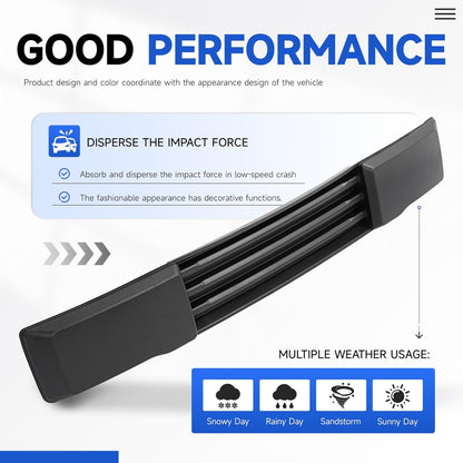 Front Bumper Cover Compatible With 2015 2016 2017 Ford F150 F-150 FO1044108 FL3Z-17E810-AA w/o Block Heater & Grille Shutters Lower Grille Trim Panel License Plate Bracket Mount Fascia Cover