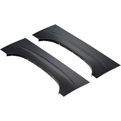 Wheel Arch Repair Panel Upper Rear Compatible with 1999-2006 Chevy Silverado GMC Sierra Pair