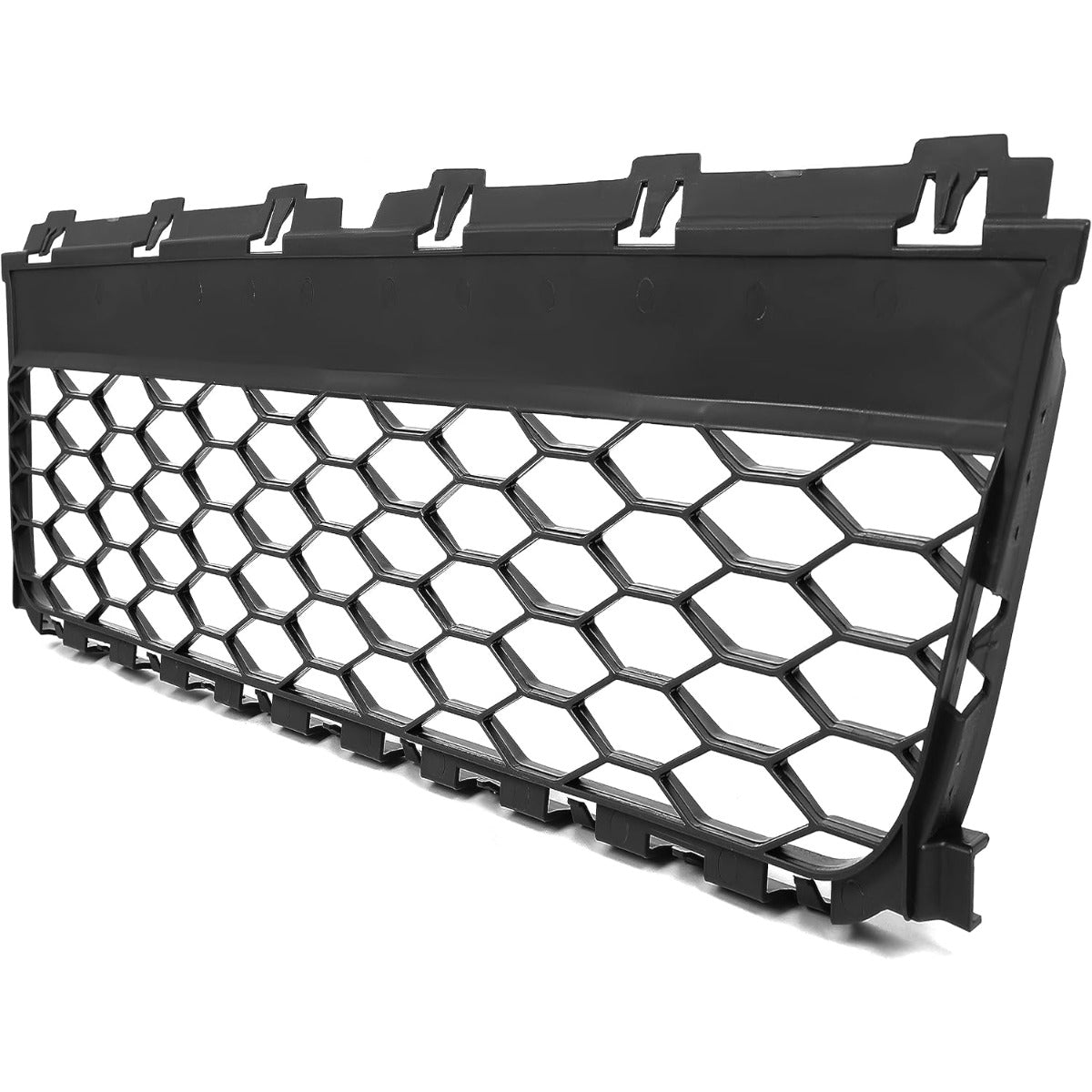 HECASA Front Bumper Lower Grille Grill Compatible with 2016-2017 Ford Explorer 2016-2019 Ford Police Interceptor Utility Replacement for FB5Z17K945AA Black PP