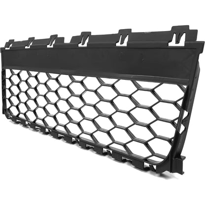 HECASA Front Bumper Lower Grille Grill Compatible with 2016-2017 Ford Explorer 2016-2019 Ford Police Interceptor Utility Replacement for FB5Z17K945AA Black PP