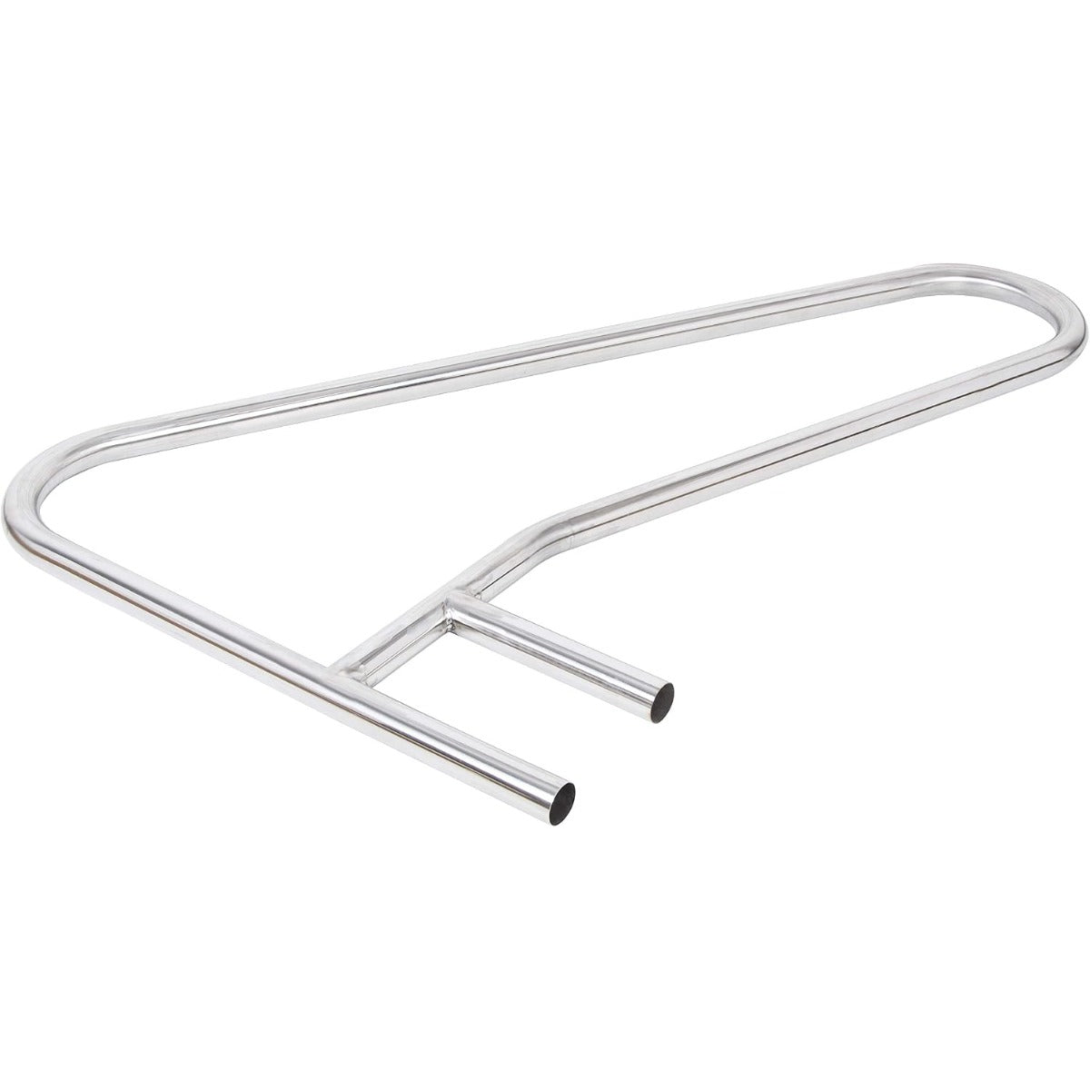 ECOTRIC Pool Handrail Swimming Pool Stair Rail 49-3/8"X35-3/8 304 Stainless | Steel Deck Mounted Cross Brace 300Lbs Load Capacity