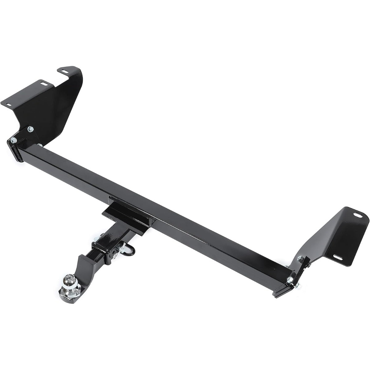 HECASA 2'' Class 3 Trailer Hitch Receiver Compatible with 2008-2020 Chrysler Town & Country Dodge Grand Caravan RAM C/V Tradesman Volkswagen Routan Steel Black Powder Coated (NN1400)