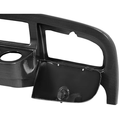 WUTIST Dashboard Cover Golf Cart Dash Compatible with 2014-Up EZGO Freedom TXT & Express S4/L4, S6/L6 W/Locking Doors & Keys ABS Plastic