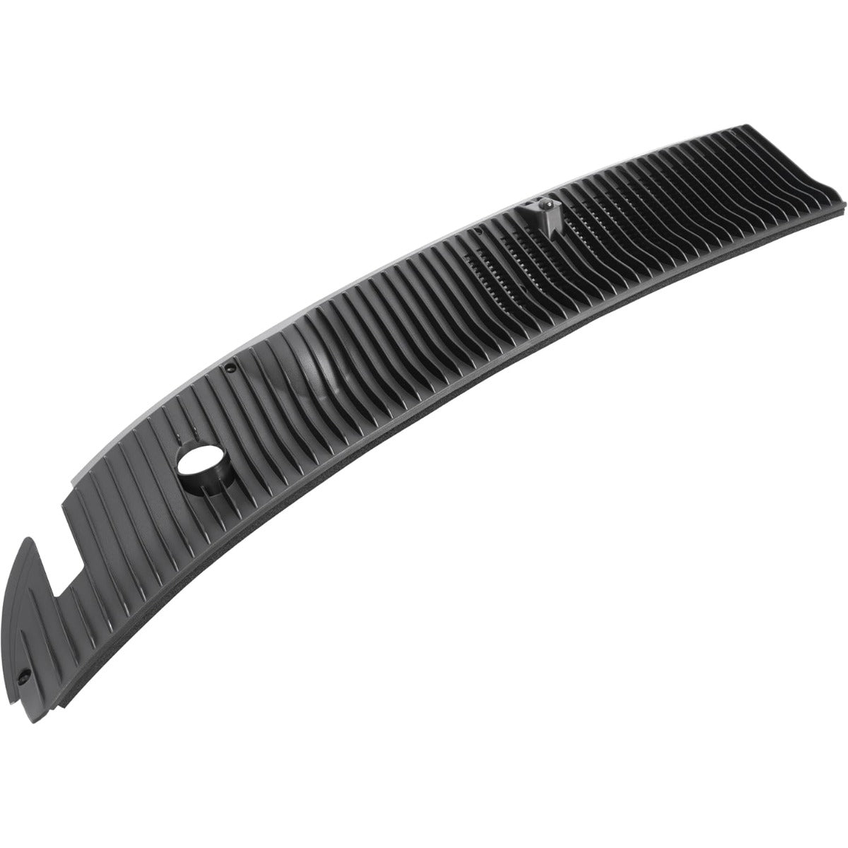 HECASA Front Left Windshield Wiper Cowl Panel Cover Compatible with 1992-2024 Ford E-Series E-150 E-250 E-350 Replace for 8C2Z15022A69AA F4UZ1502824A Window Wiper Cowl Panel Vent Grille Plastic Black