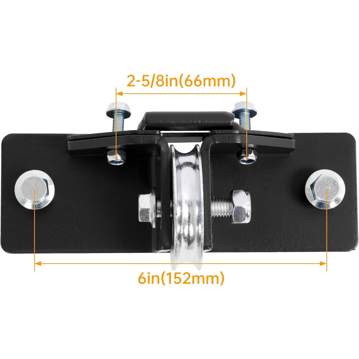 WUTIST Snow Plow Pulley for ATV/UTV Winches with 3" X 6" Wide-Spool Bolt