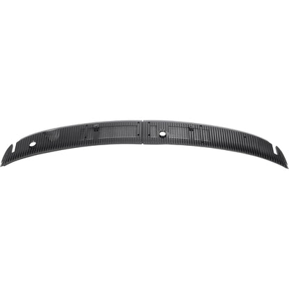 HECASA Front Windshield Wiper Cowl Panel Cover Compatible with 1992-2024 Ford E-Series E-150 E-250 E-350 Replacement for 8C2Z15022A68AA 8C2Z15022A69AA Window Wiper Cowl Panel Vent Grille Plastic Black
