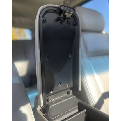 Kojem Center Console Armrest Lid Compatible with 02-09 Trailblazer Envoy 03-08 Ascender 05-09 Saab 9-7x 02-04 Bravada 04-07 Rainier Replace for 25998847 25998844 25998838 W/Latch (W/O Leather Cover)