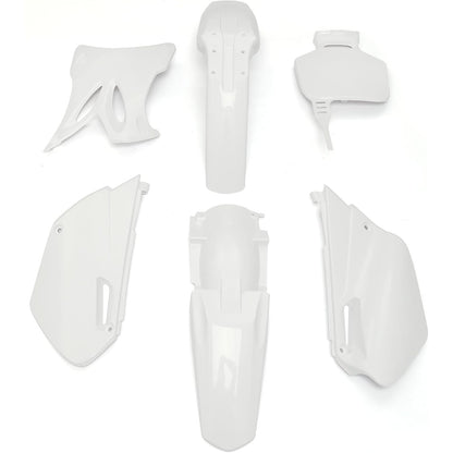 Plastic Fender Fairing Body Kit Compatible With Yamaha YZ85 2002-2014 Dirt Pit Bike Motorcycle Parts Side Cover Body Work -White