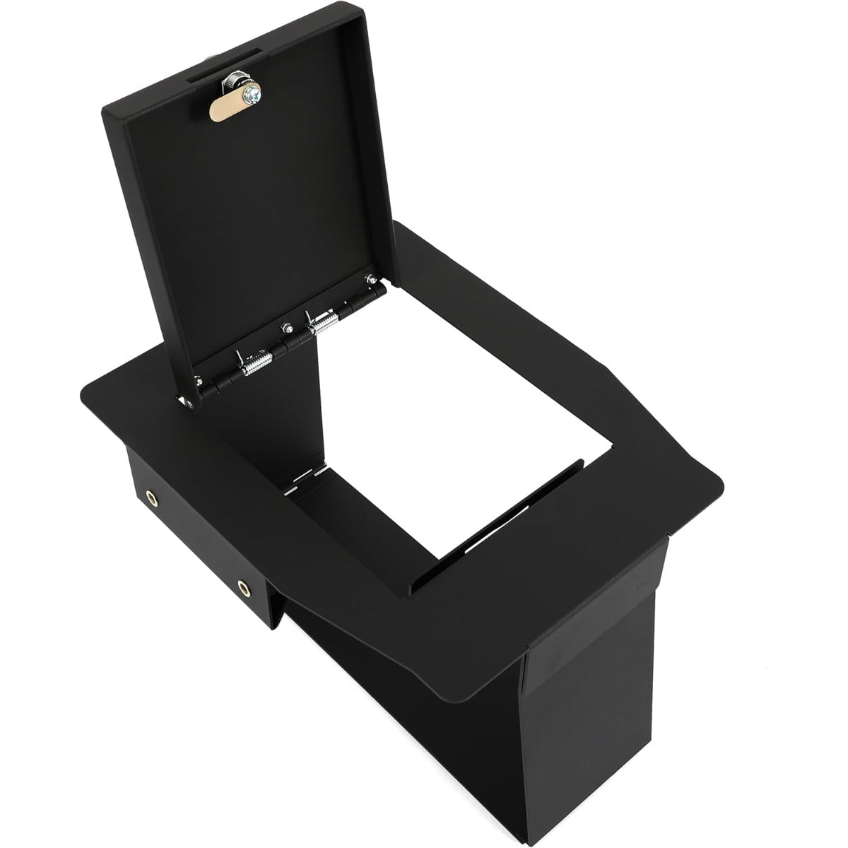 ALMULOO Center Console Safe Box Compatible with 2015-2020 Ford F150 Center Console Gun Safe Armrest Lockbox with 3-Digit Combination Lock