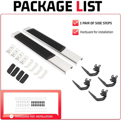 ALMULOO Steps Running Board Compatible with 2004-2014 F-150 Regular Cab