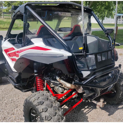 KUAFU Bed Enclosure Rack Compatible with 2019-2024 Honda Talon 1000R / 1000X / 1000 X-4 Tailgate Accessories Rear Bed Extender Rack Durable Steel Heavy Duty