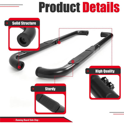 Running Board Step Compatible with 98-11 Ranger/Ranger Edge/Mazda B