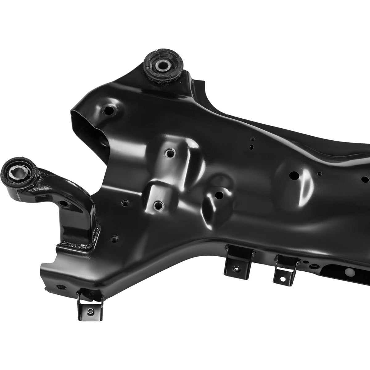 ALMULOO Front Crossmember Compatible with 2015 2016 2017 2018 2019 Kia Cadenza Optima Hyundai Sonata Electrophoresis Primed Black Steel