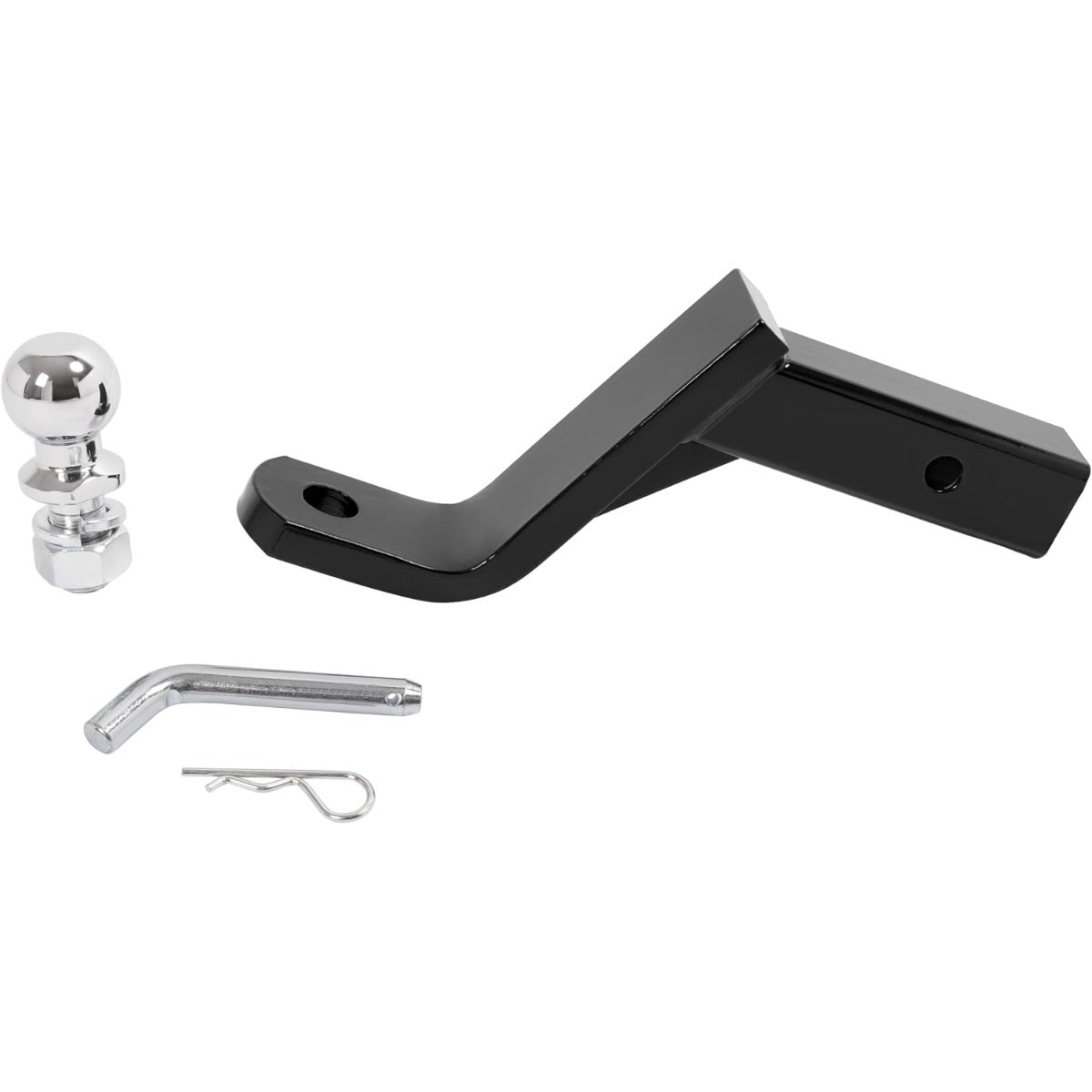 Trailer Hitch Ball Mount with 2 Inch Trailer Ball Fits 2-Inch